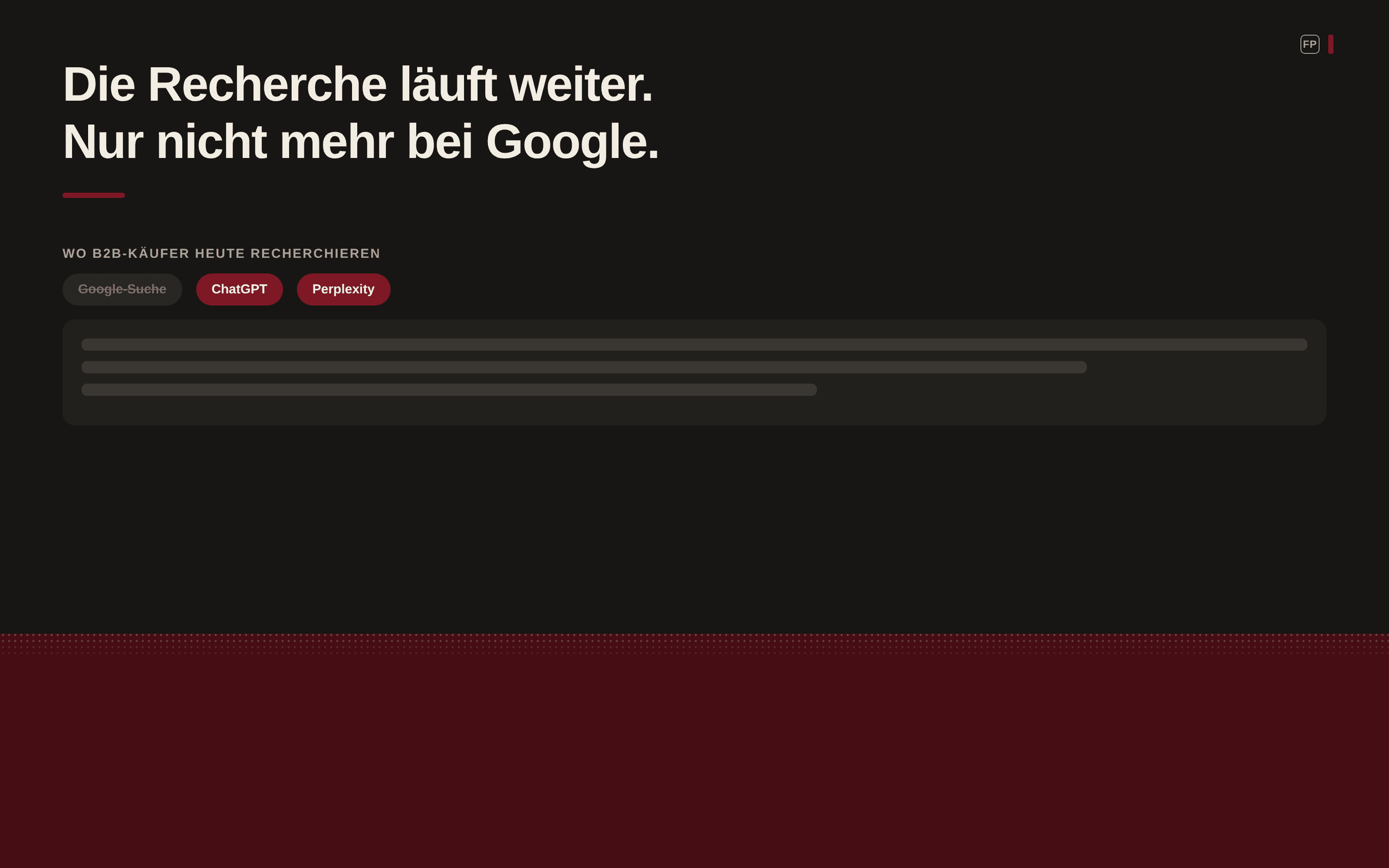Wie B2B-SaaS-Käufer mit KI recherchieren
