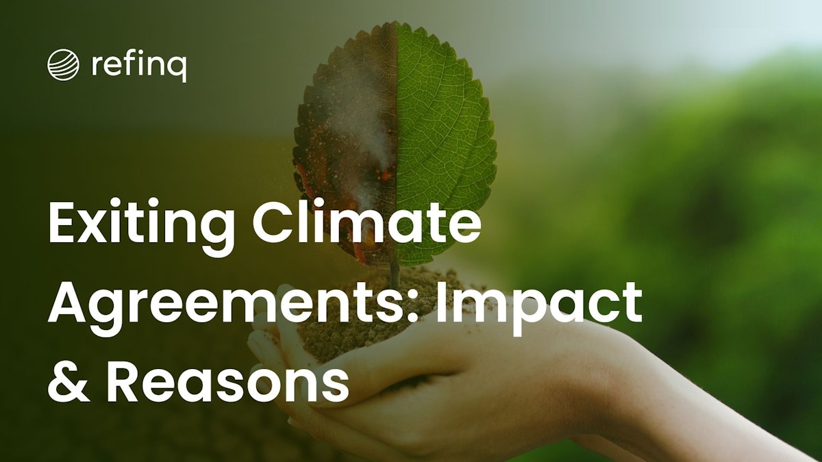Exiting climate agreements