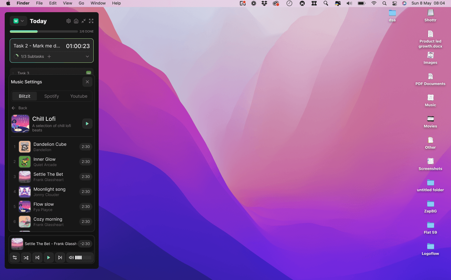 Blitzit Music Player Coming Soon
