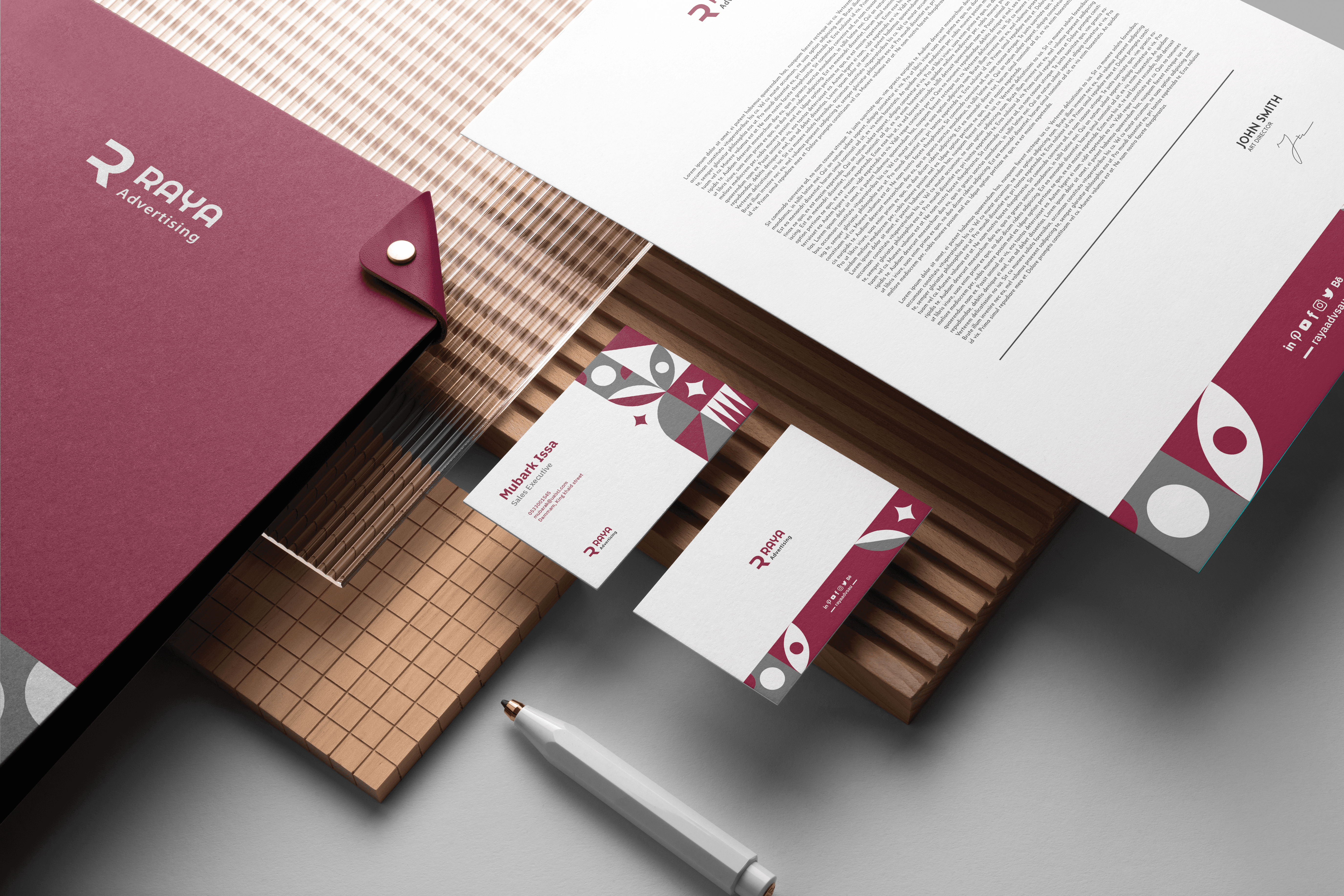 Raya Al-Rowad Agency was launched from Dammam, Kingdom of Saudi Arabia, at the hands of a great team of creators in various areas of advertising and marketing starting from the services of publications and promotional gifts to everything that serves the stages of establishing and building brands for companies and institution