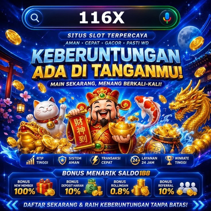 116X permainan online dengan tema baru