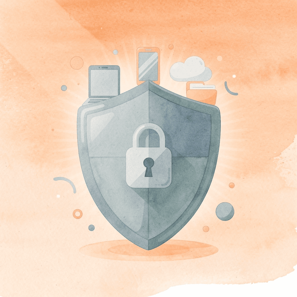 Shield protecting business from SEO agency risks