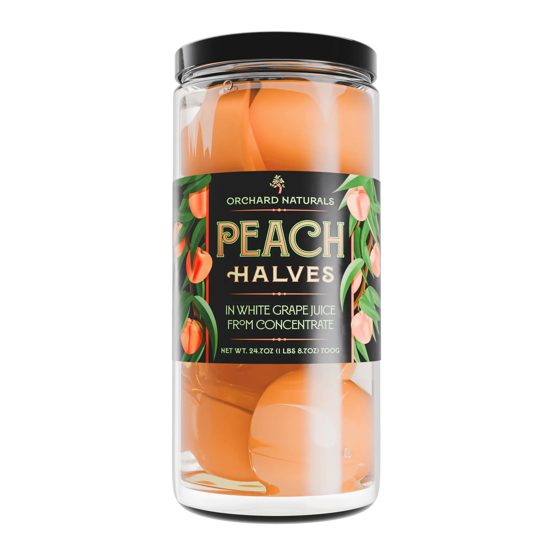On Peach Halves Transparantpng