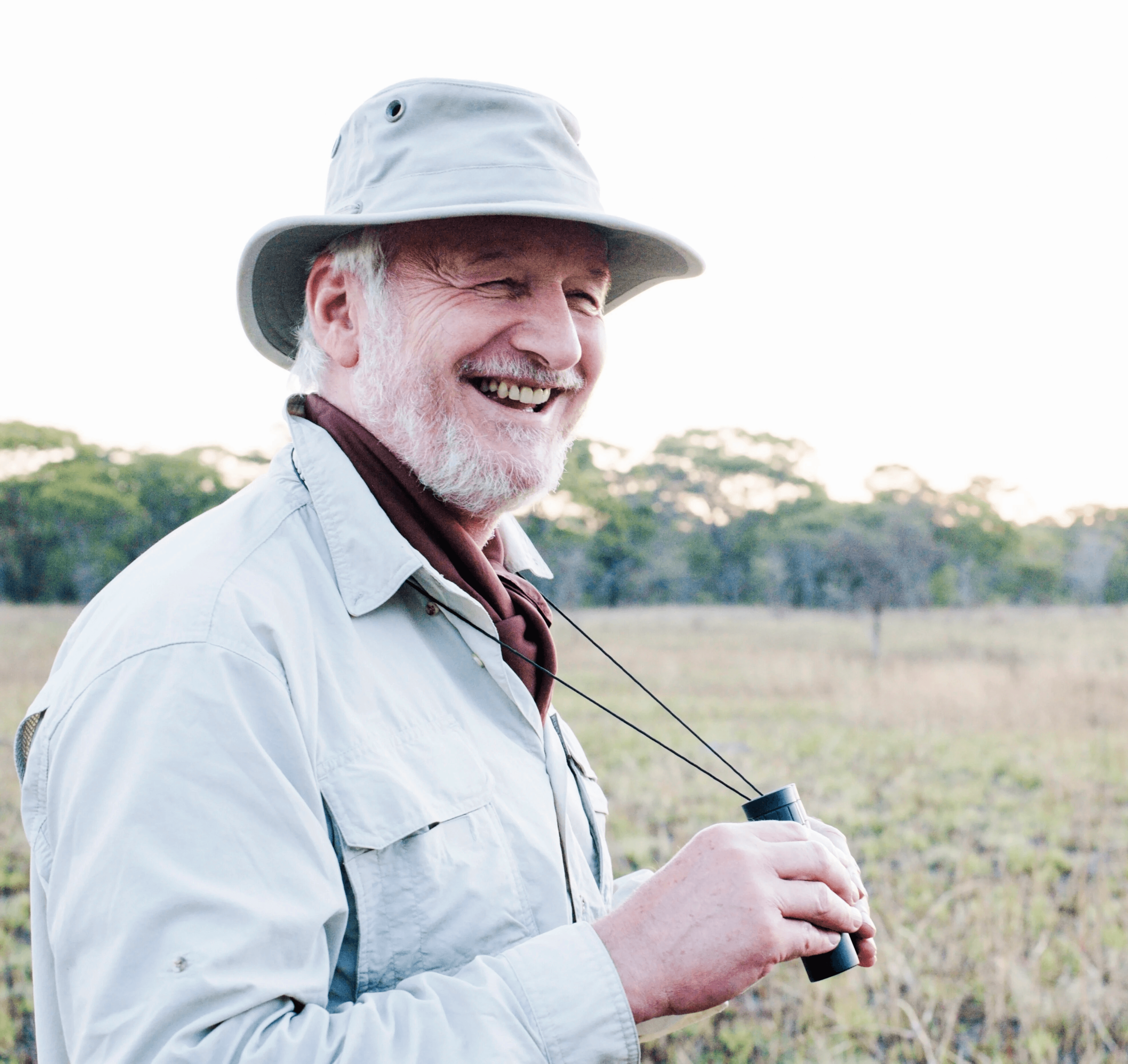 A man with surfboard