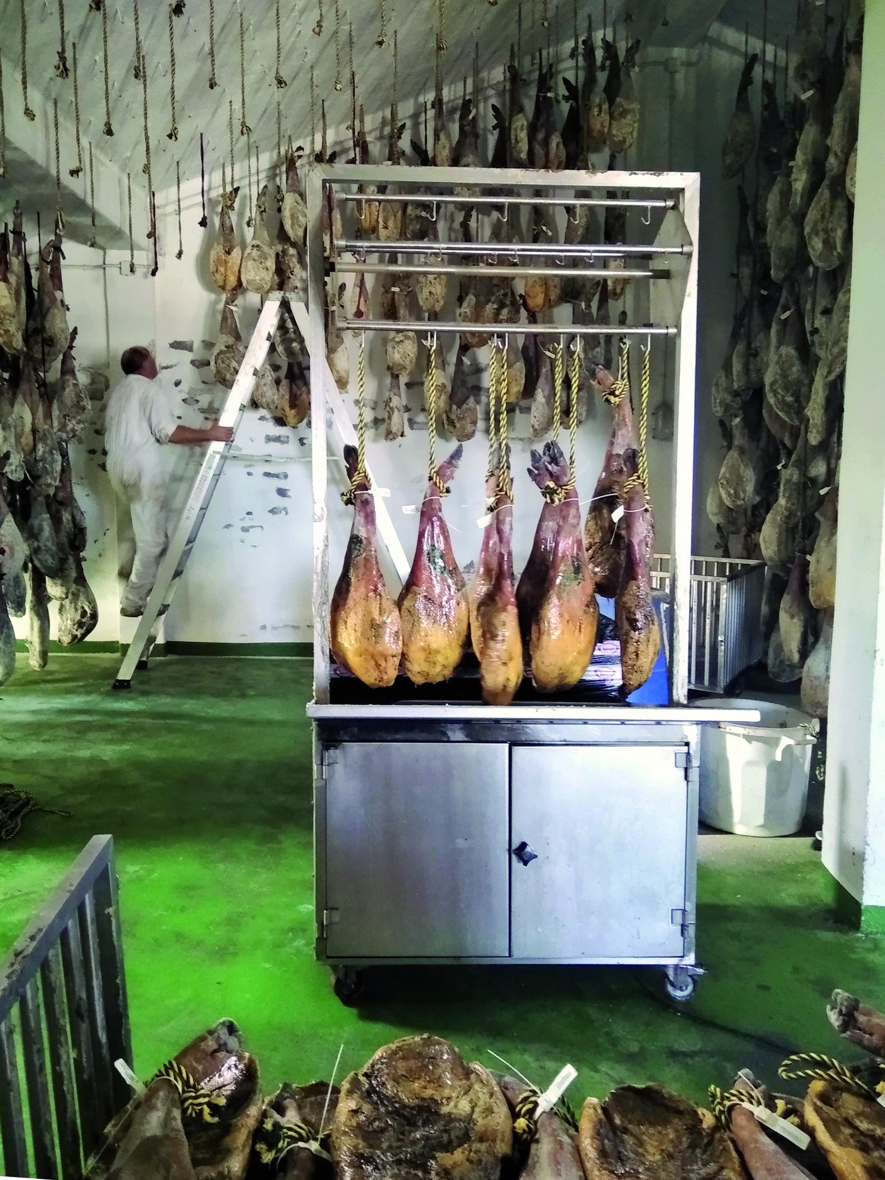 Frame to load hams