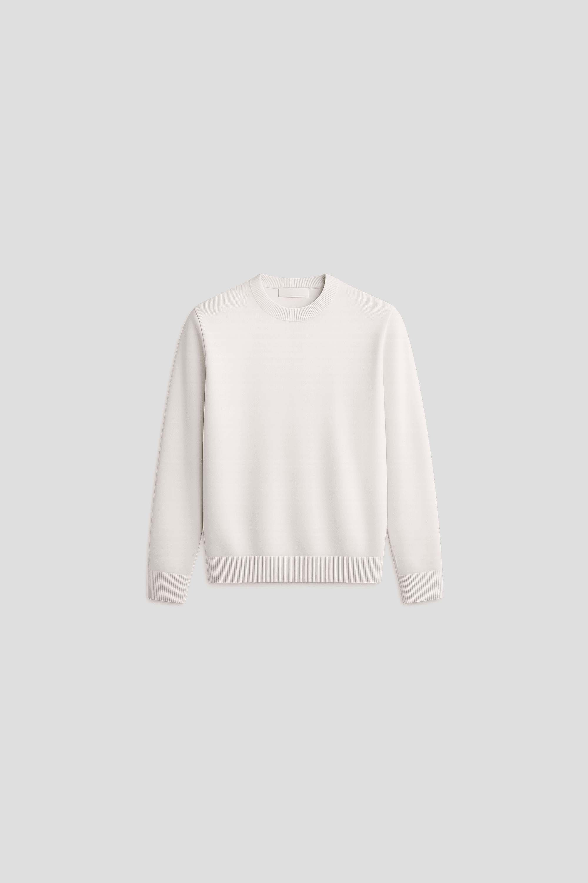 black and white crew neck t-shirt