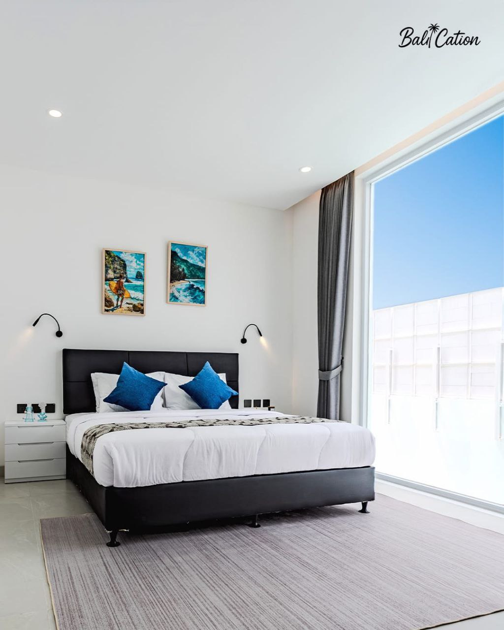 2-bedroom townhouse in Canggu (Batu Belig), located 700 meters from the ocean, featuring a private pool and terrace