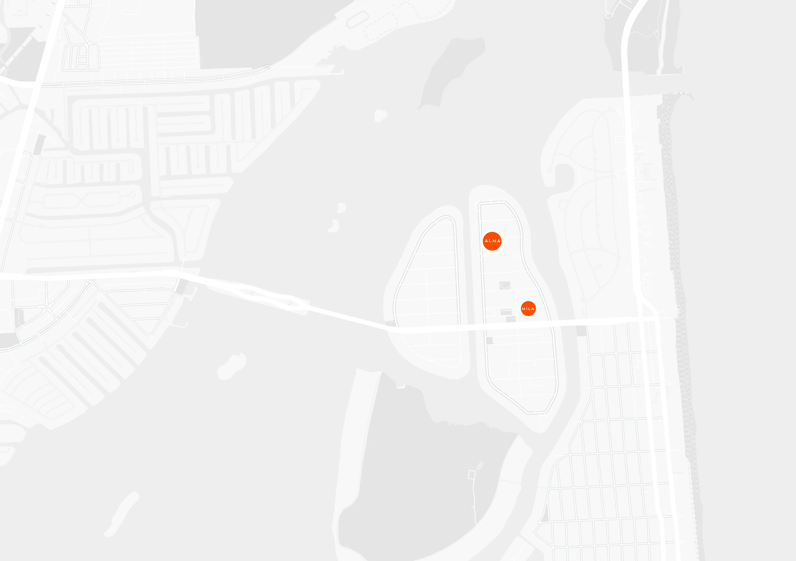 870 Pacific St Map