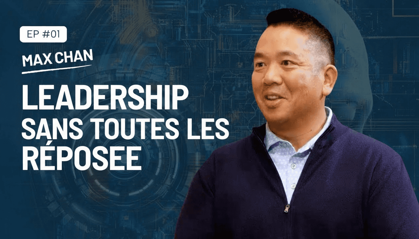 Miniature YouTube d’un podcast où des intervenants discutent du leadership sans avoir toutes les réponses.