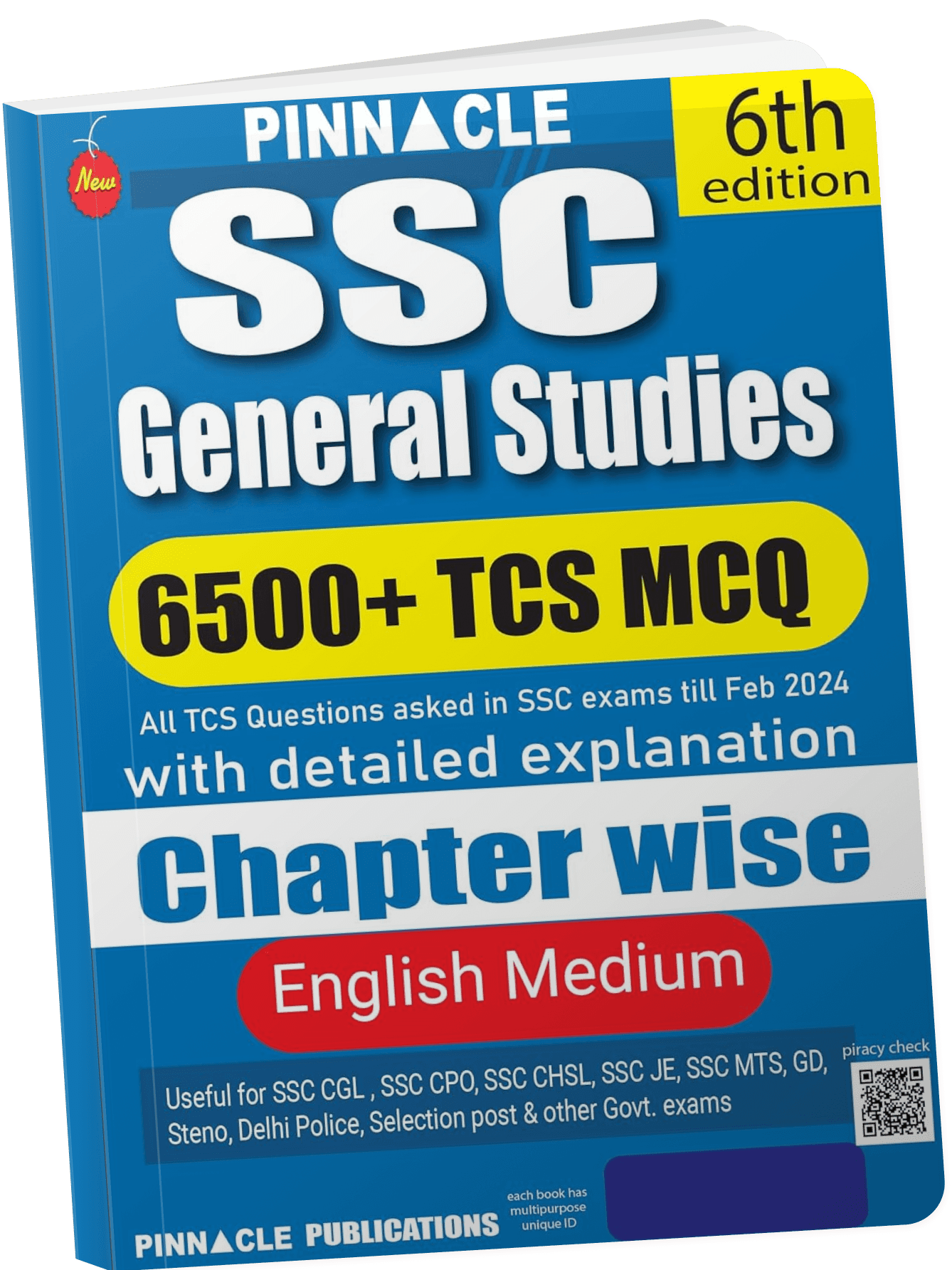 Pinnacle Gk book for ssc exams