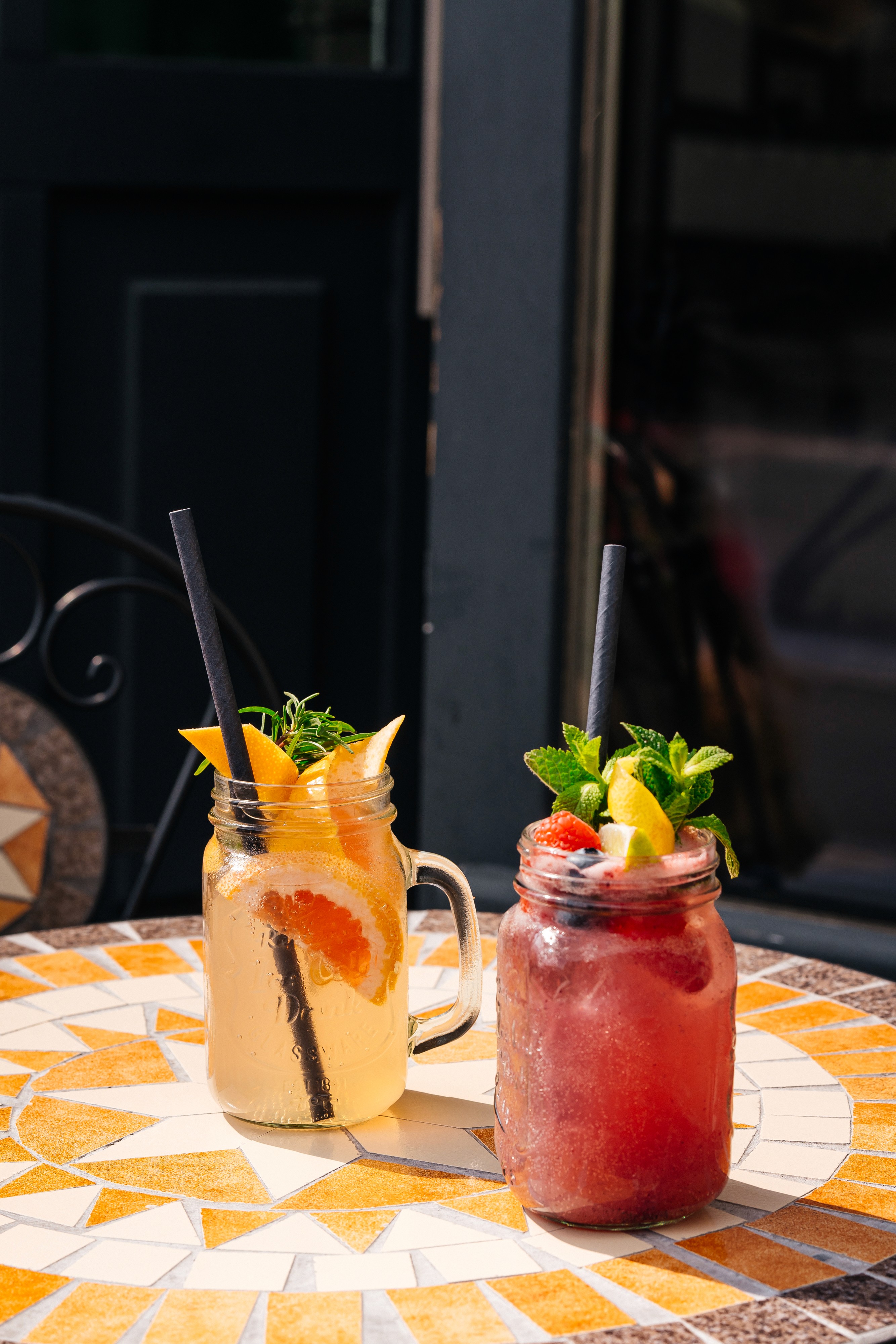 A drink from La Paloma