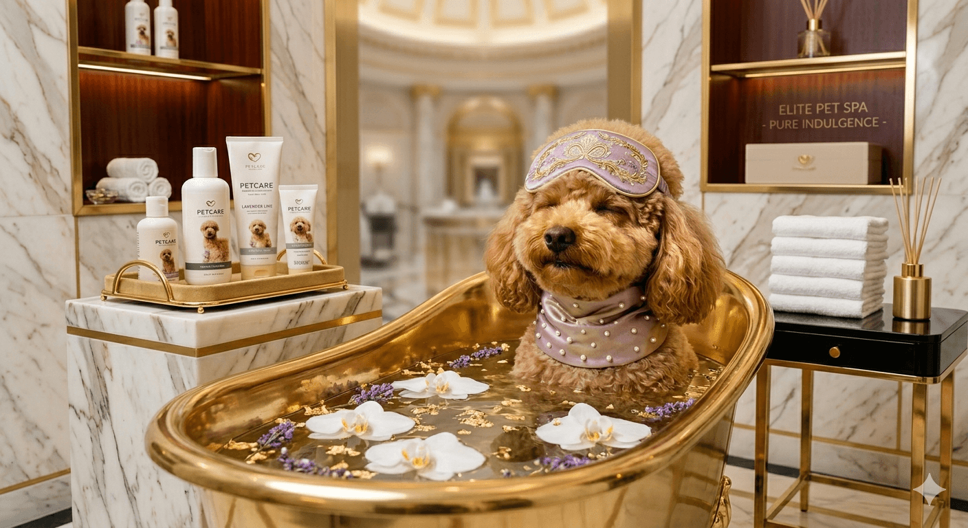 Pet Image after grooming service. Pet Grooming Service