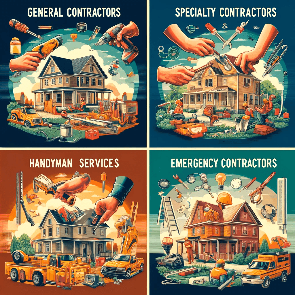 Types of Home Repair Contractors