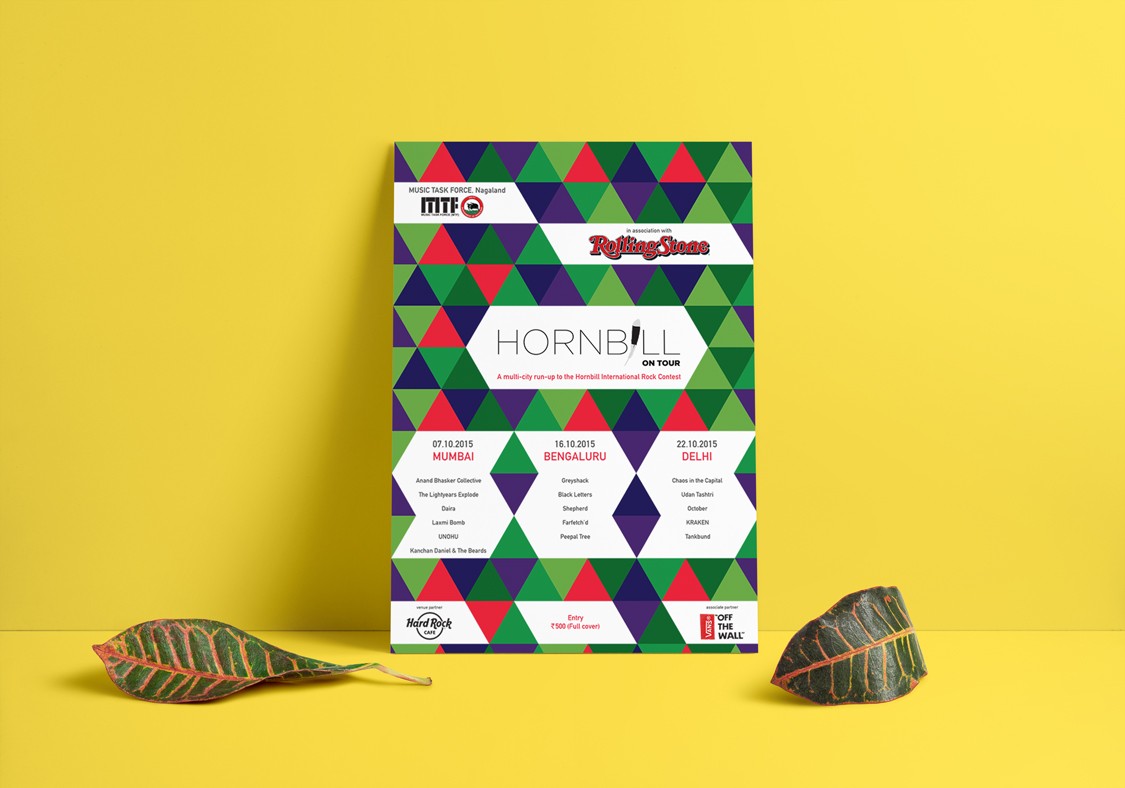 Poster designed for Hornbill On Tour
