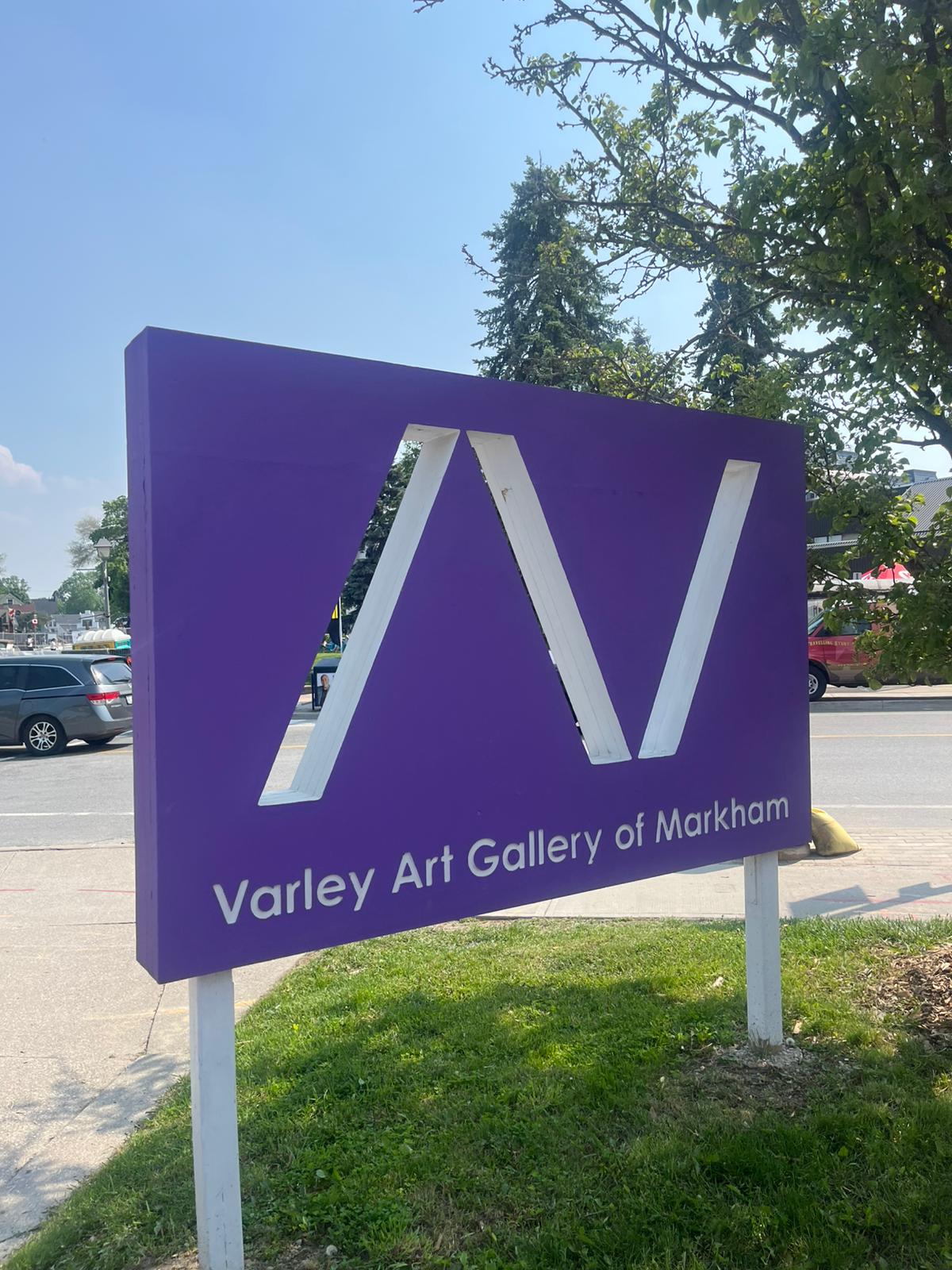 Varley Art Gallery of Markham Sign