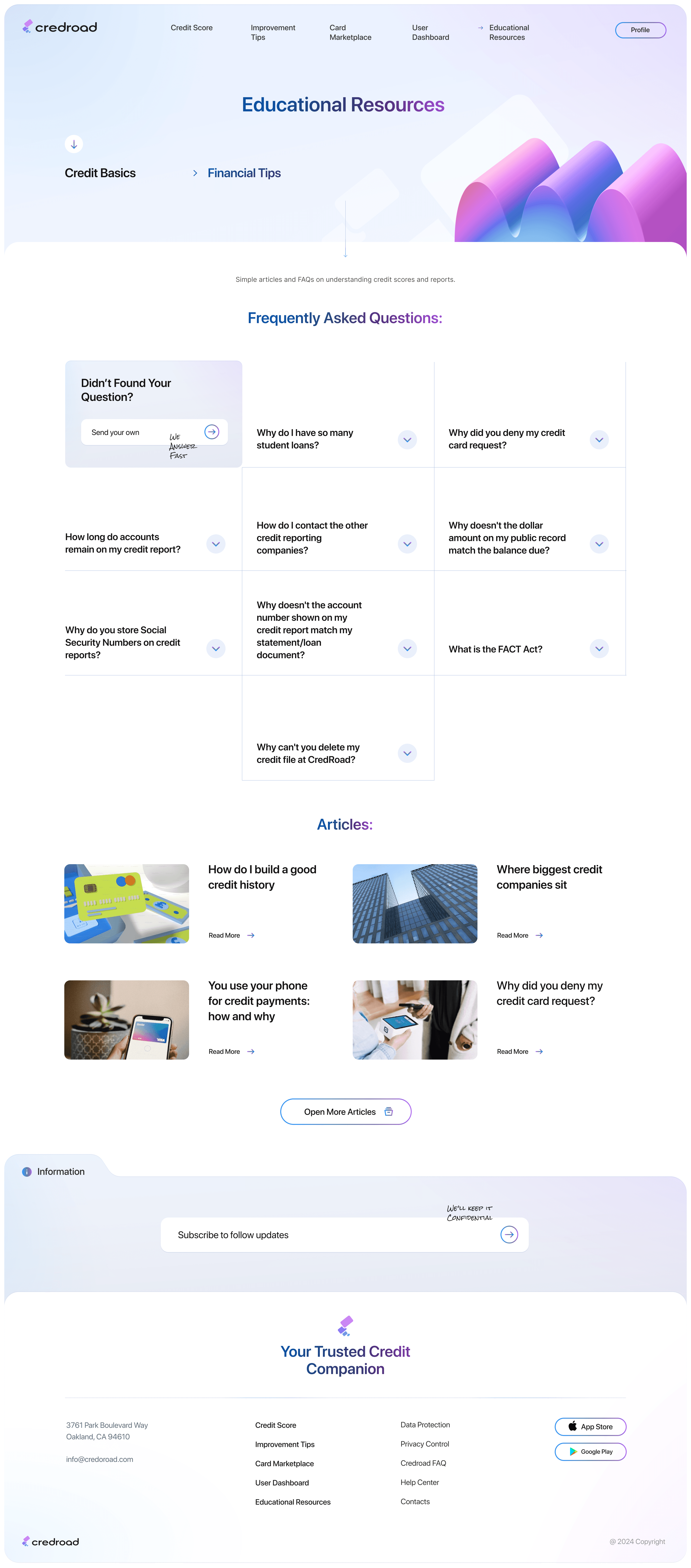 Educational resources