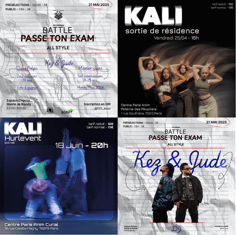 Poste pass ton exam battle de danse