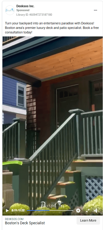 facebook video ads