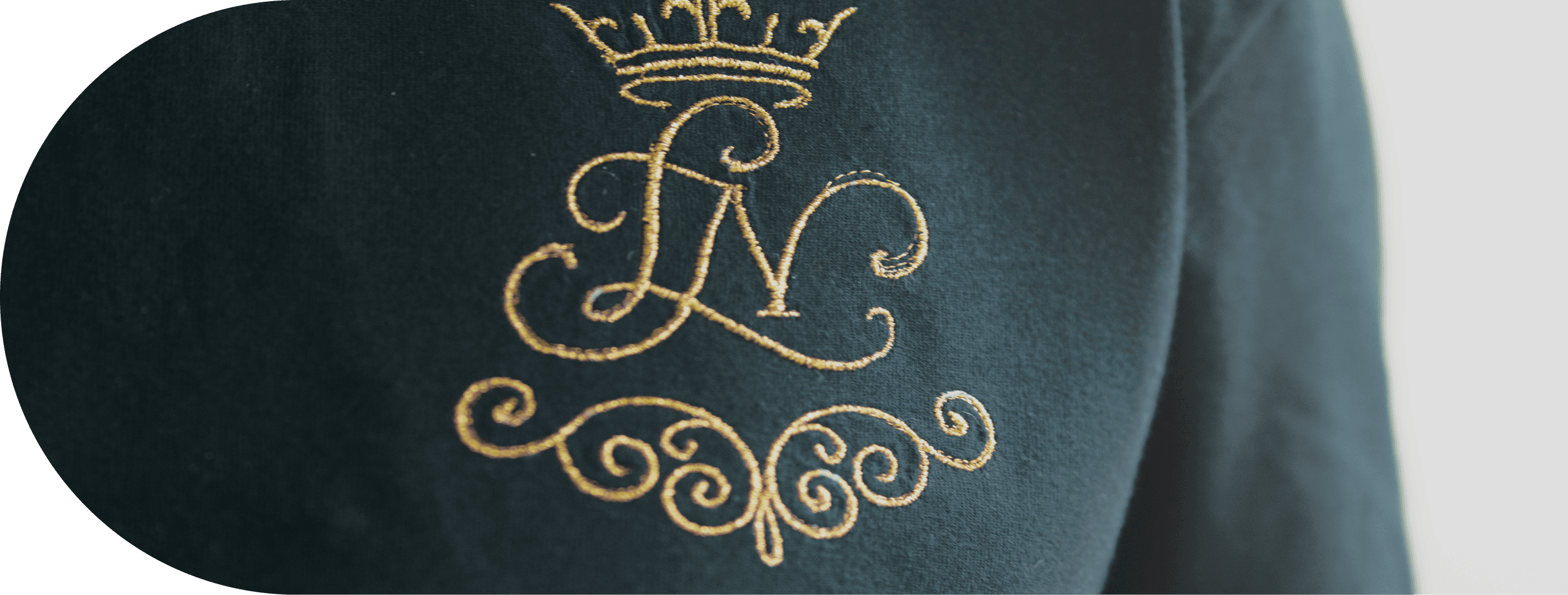 A photo with a black t-shirt with logo of the LN Golden Eco cleaning company.