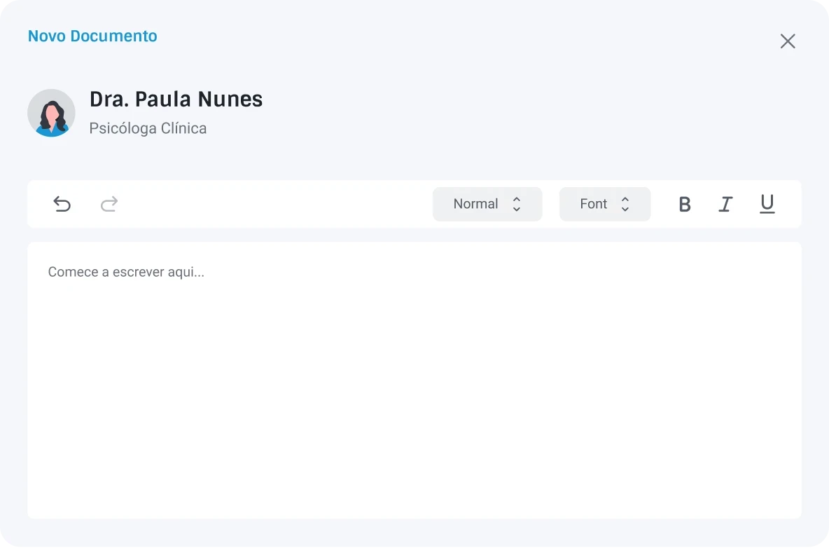 Trasncrição de documentos - Mind Safe