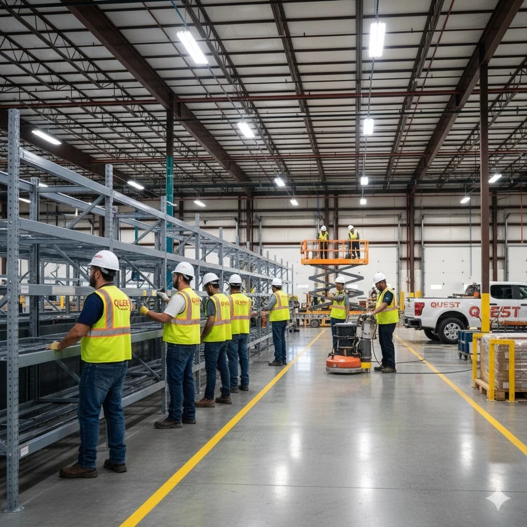 Warehouse facility improvements and modernization