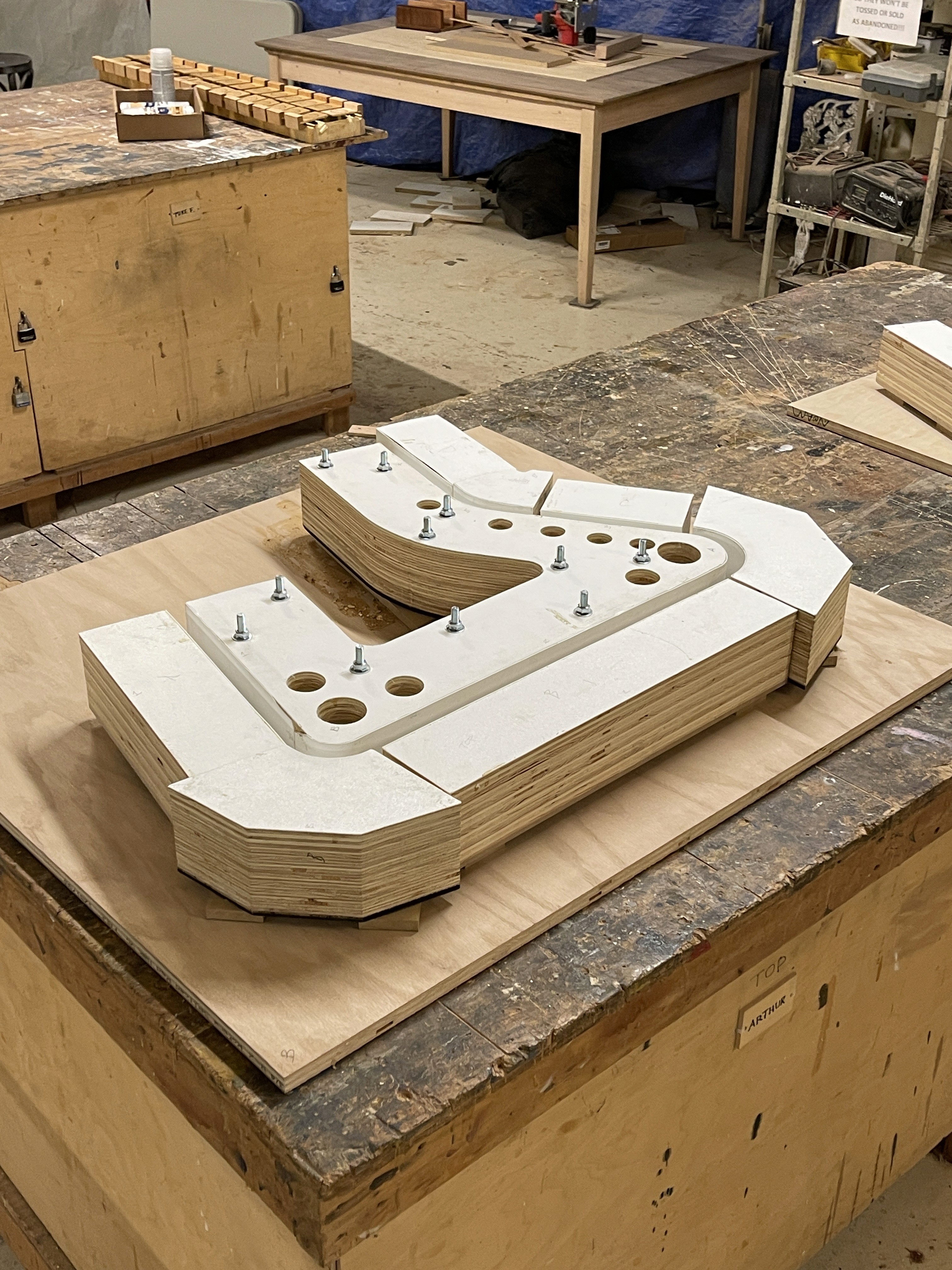 Marshmallow Chair Process