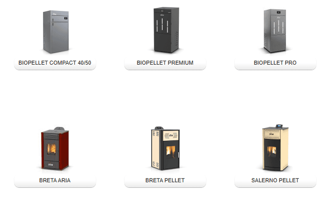 Termokominki i kotły grzewcze na pelet Ferroli