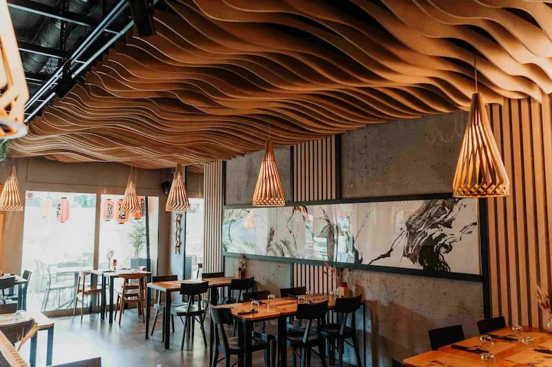 Sala Nabeya w Izakaya Mugi w Warszawie