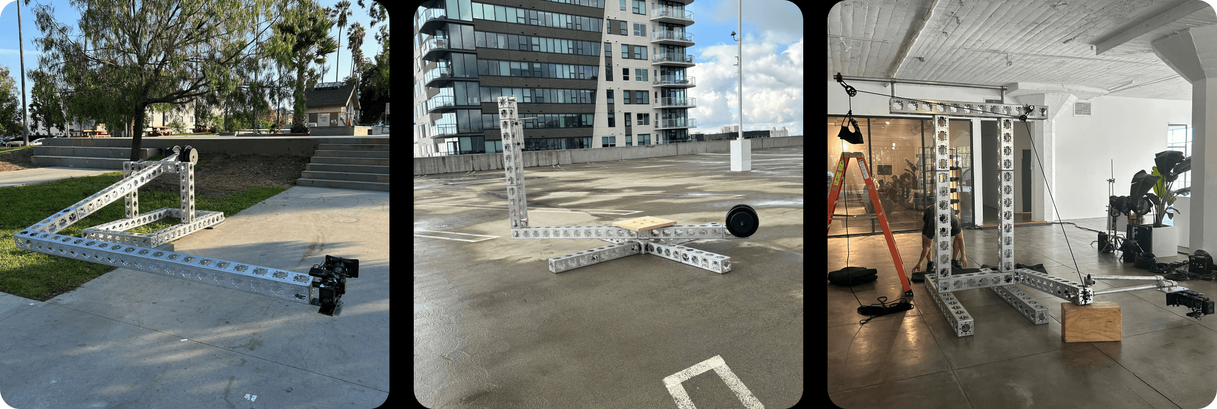 Modulus-X truss camera rigging use cases