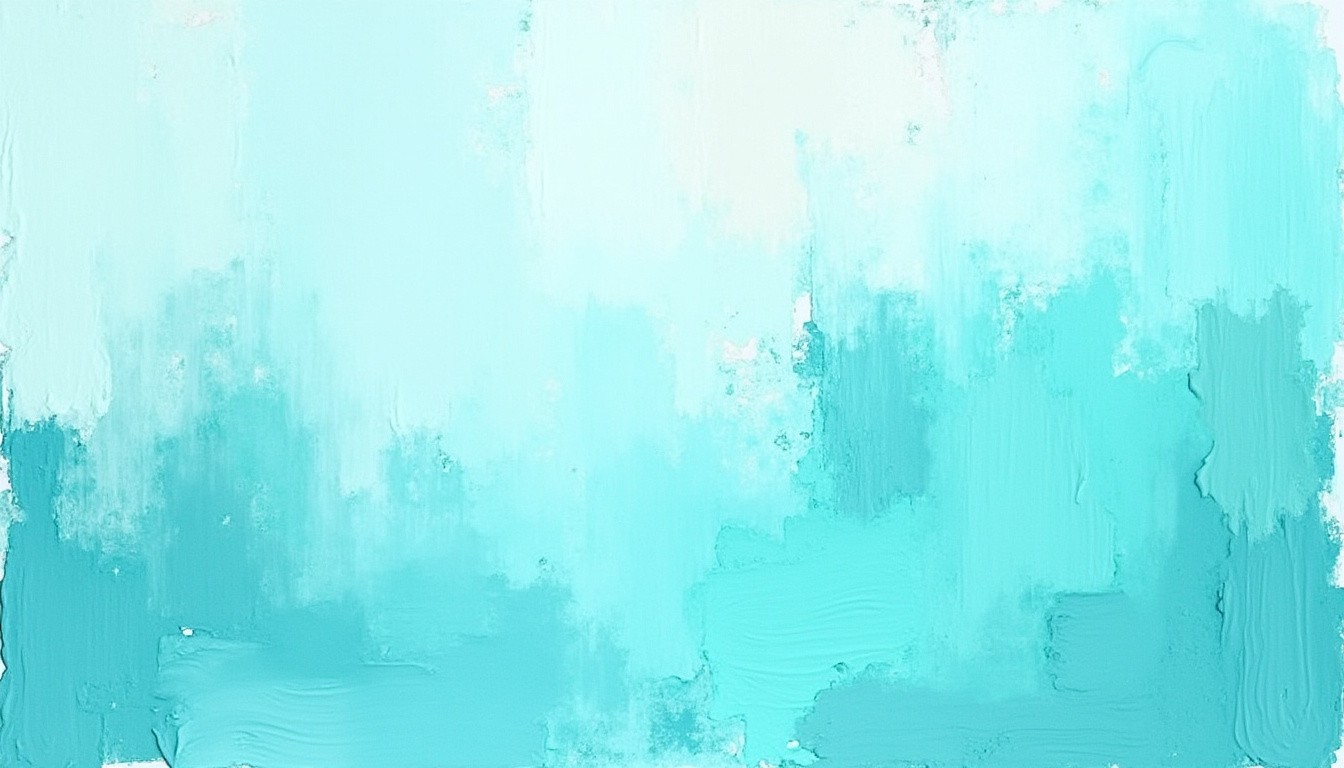 Light teal-green paint textures