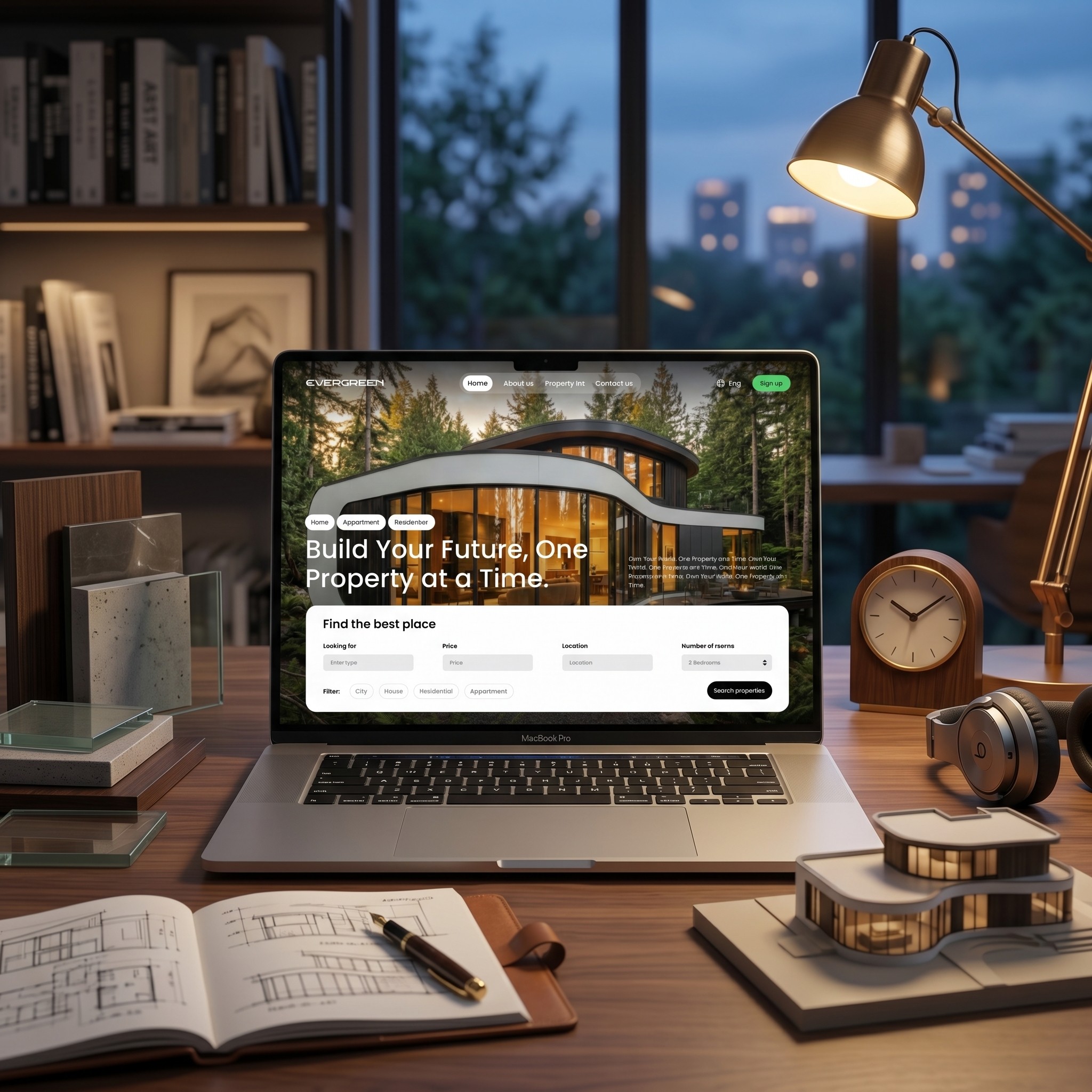 Women On Neon Background