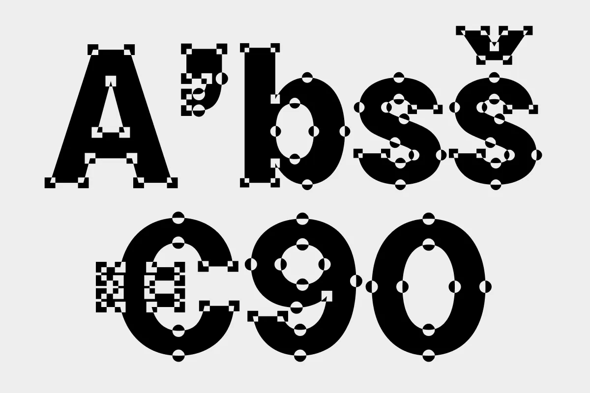 Noad Sans type poster