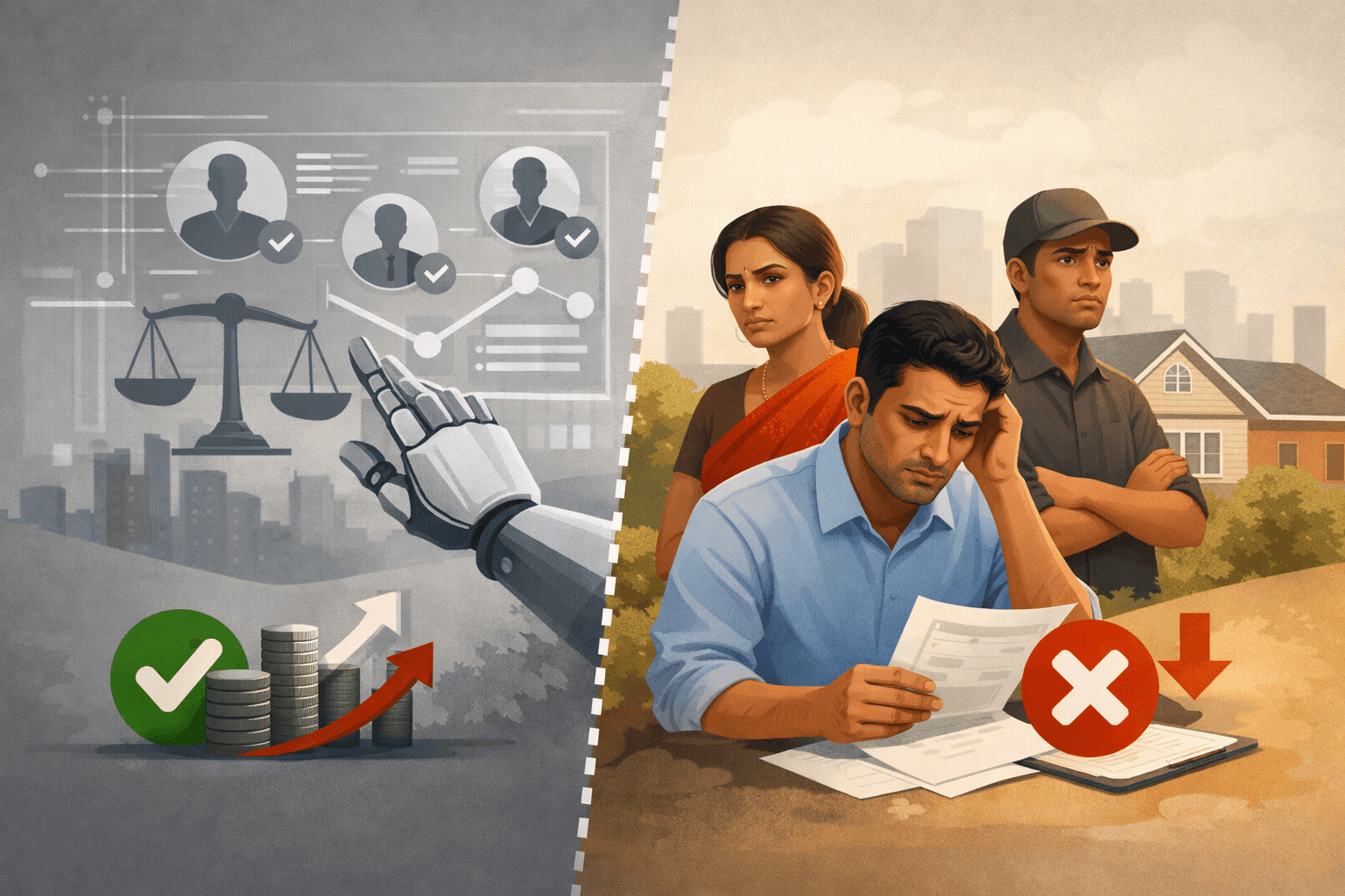 Algorithmic Bias in Loan Approvals: Fair or Unfair?