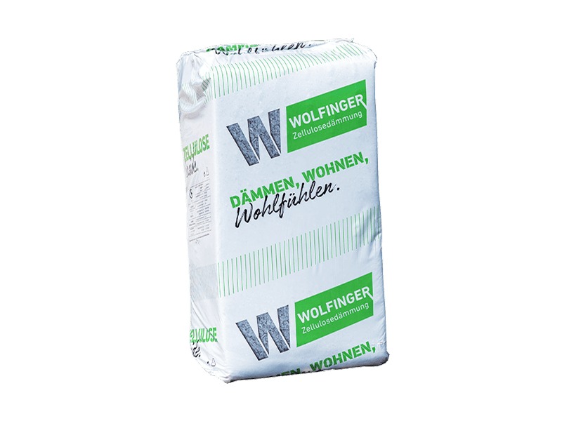 Celulózová foukaná izolace Wolfinger – kategorie produktů