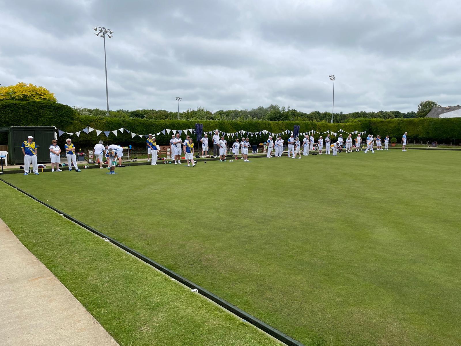 person sitting on grass and using phone