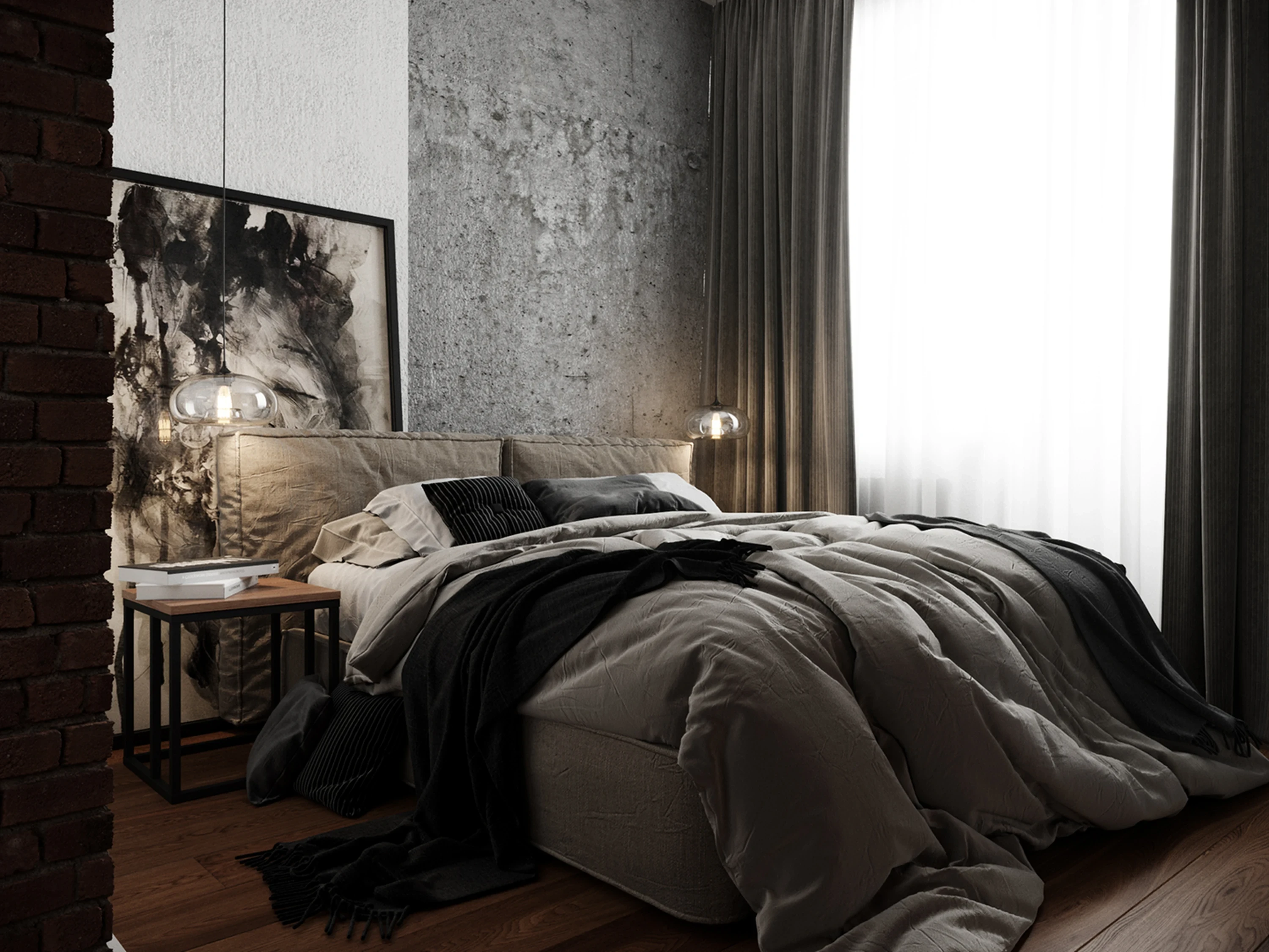 Détail — texture minérale adoucie avec lumière rasante.