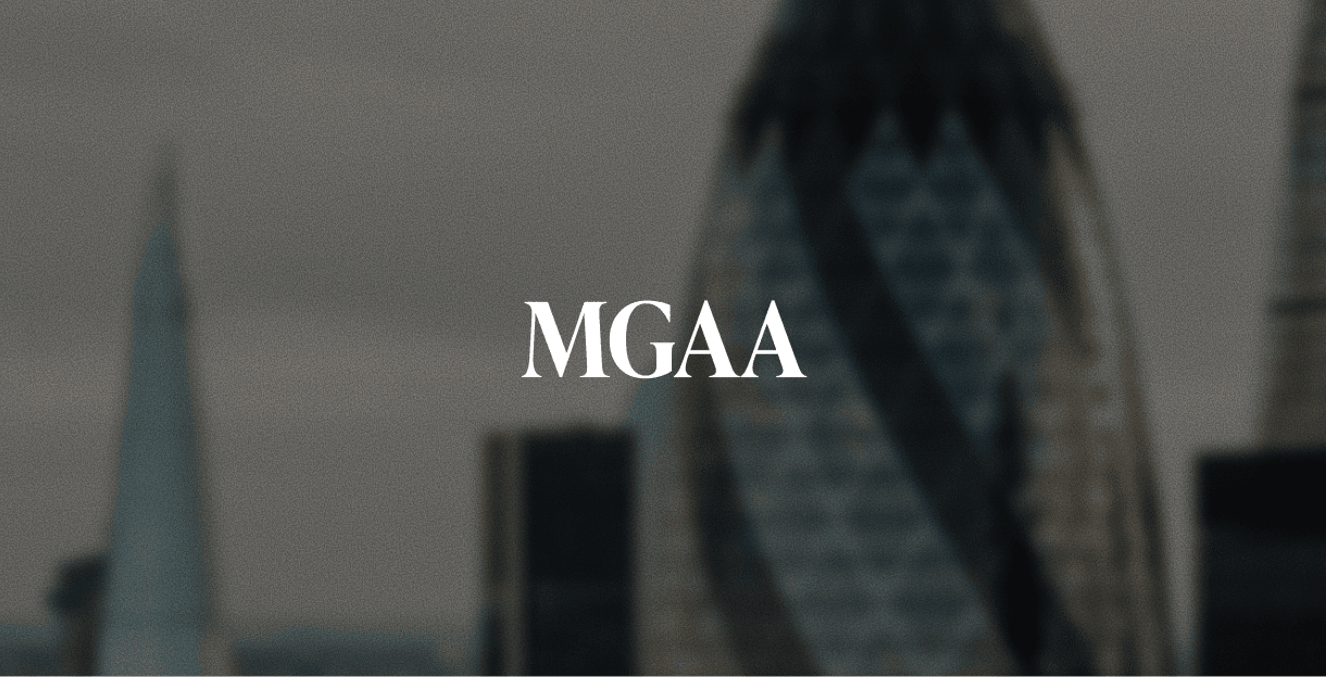 hyperexponential logo linked to MGAA member card for AI underwriting technology.