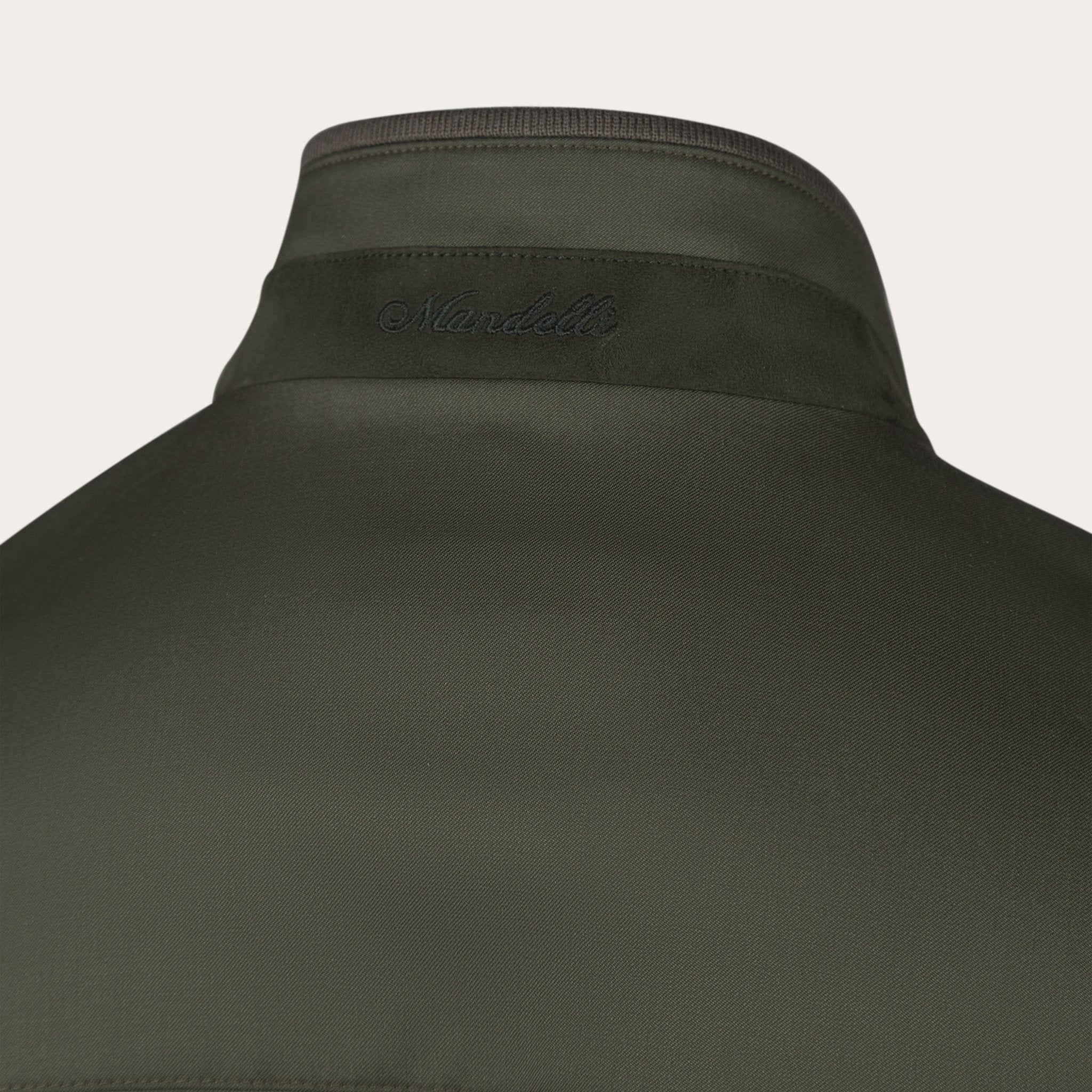 Light Wool Bomber Jacket - Mandelli UK