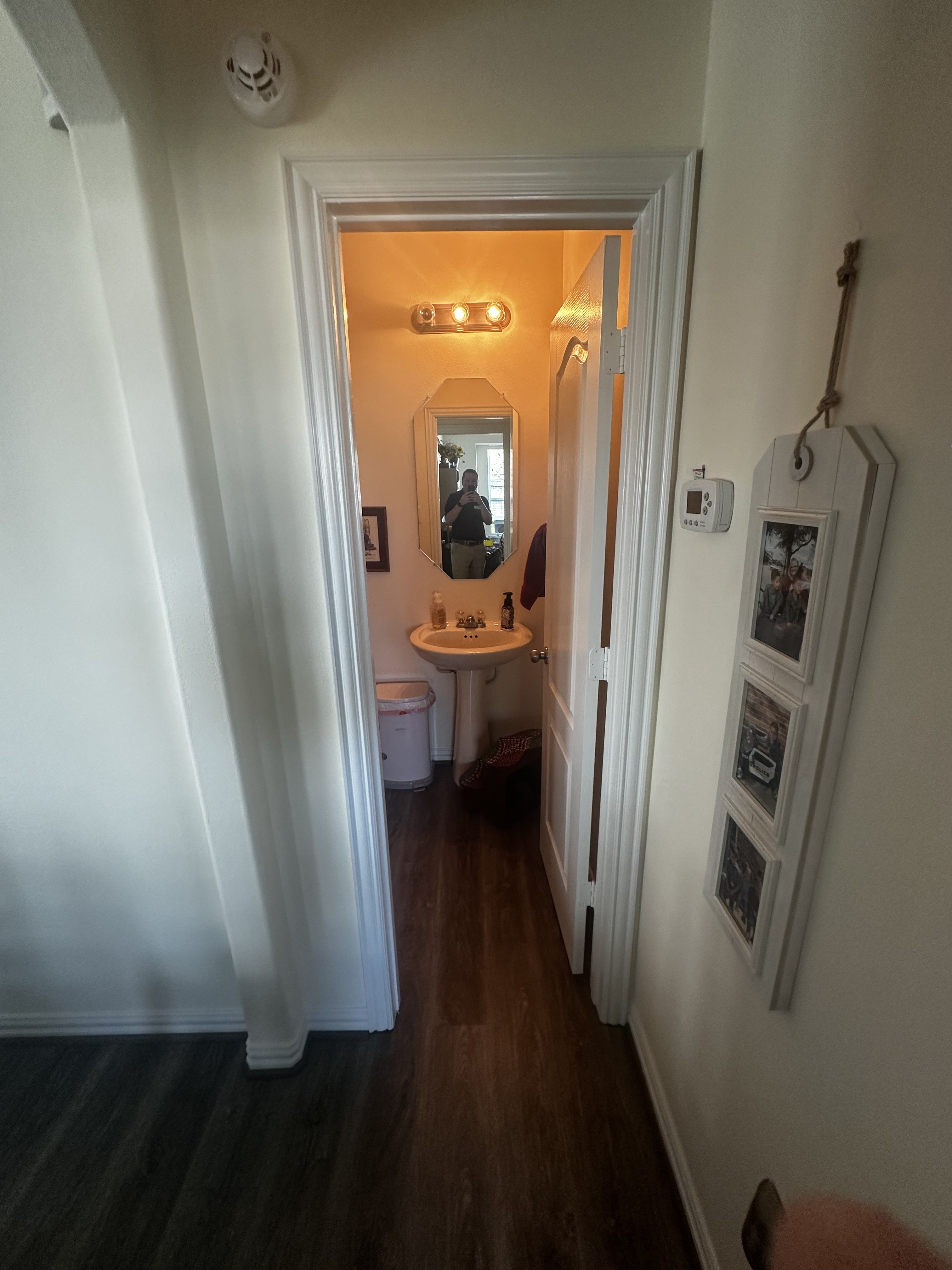 Zero-entry roll-in shower remodel