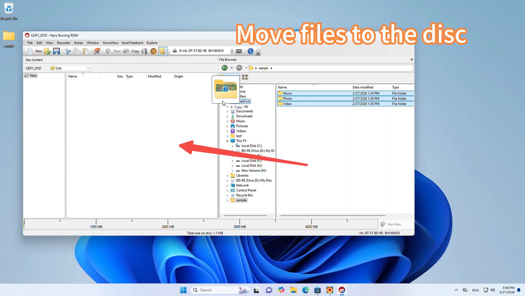 Nero Burning ROM Interface