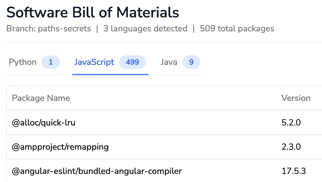 Dependency Vulnerability Scanning