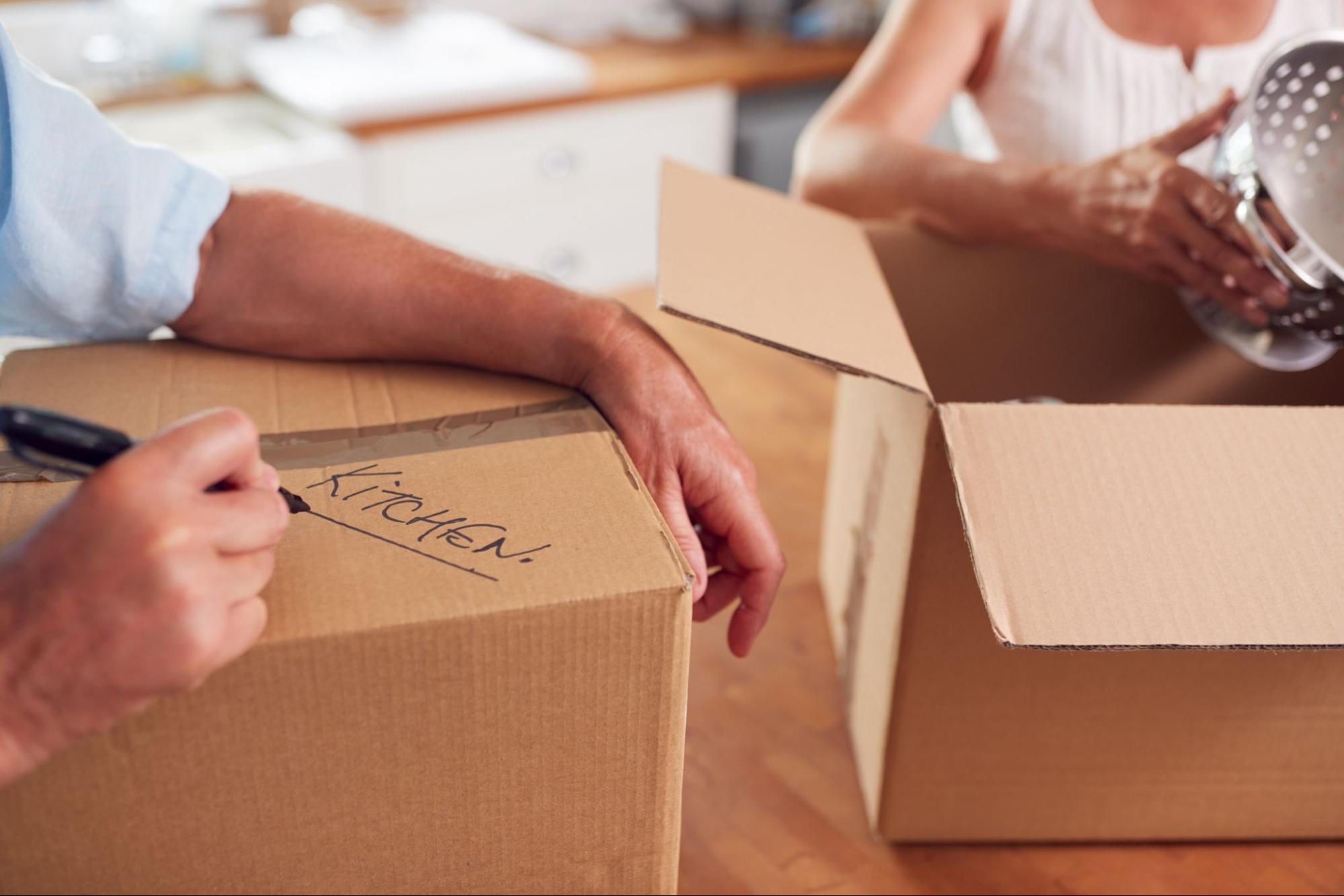 Labeling Boxes for Moving