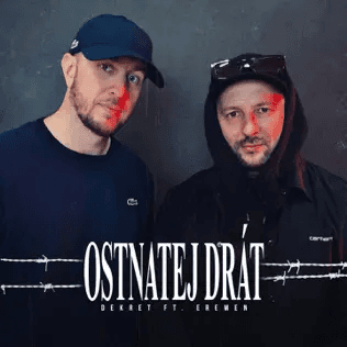 Cover singlu Ostnatej drát od Dekret, Eremen