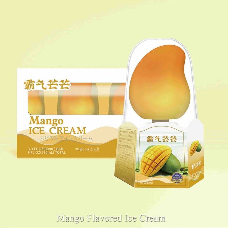 Image of a fruit-flavored ice cream&nbsp;