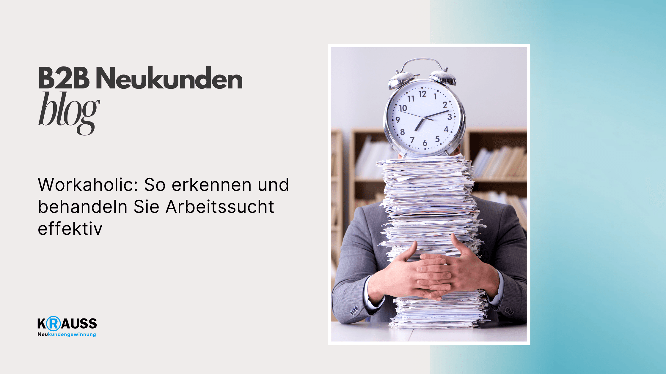 Workaholic: So erkennen und behandeln Sie Arbeitssucht effektiv