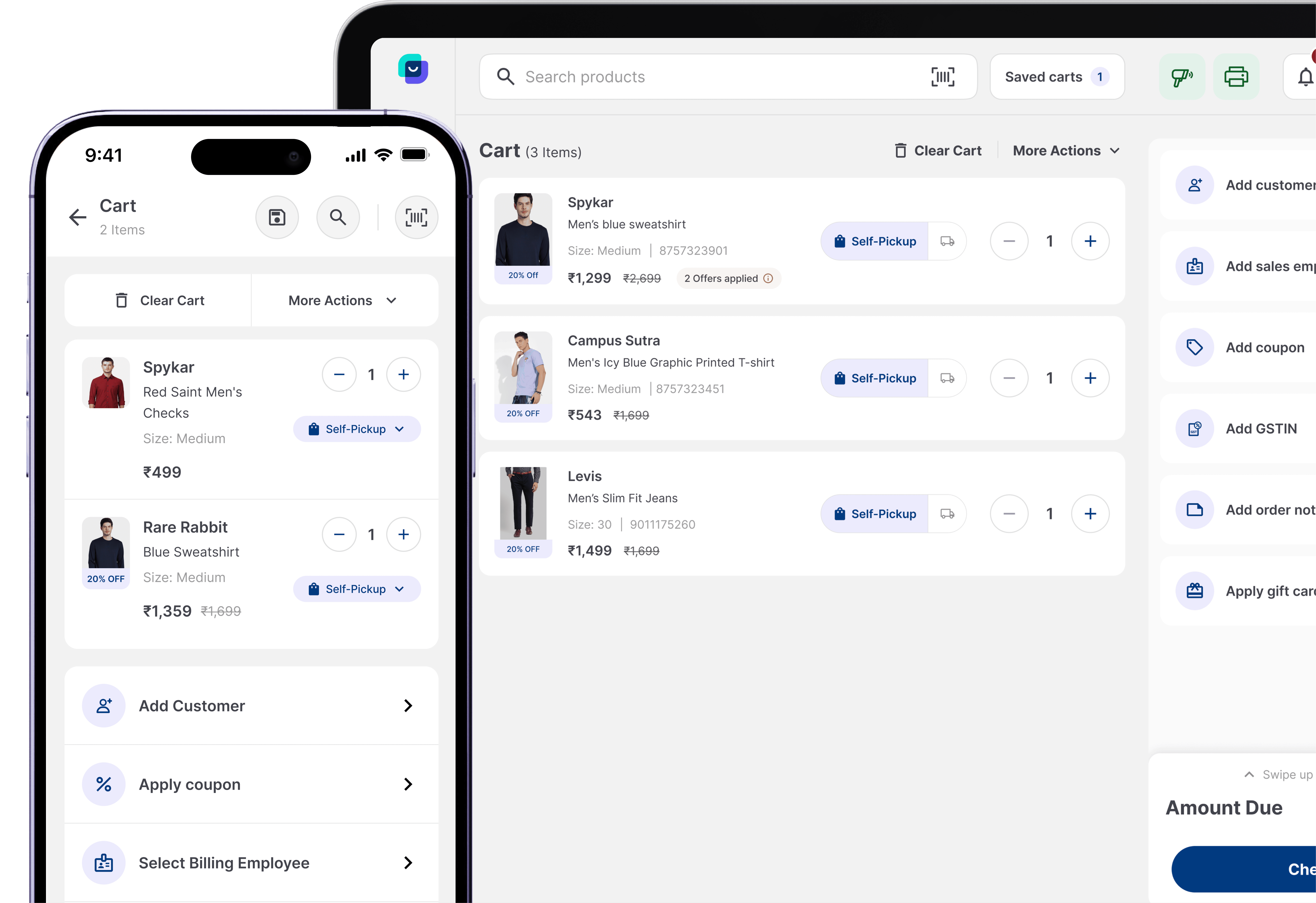 Screenshot of FyndStoreOS project