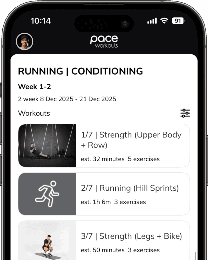 hyrox workout cardio running