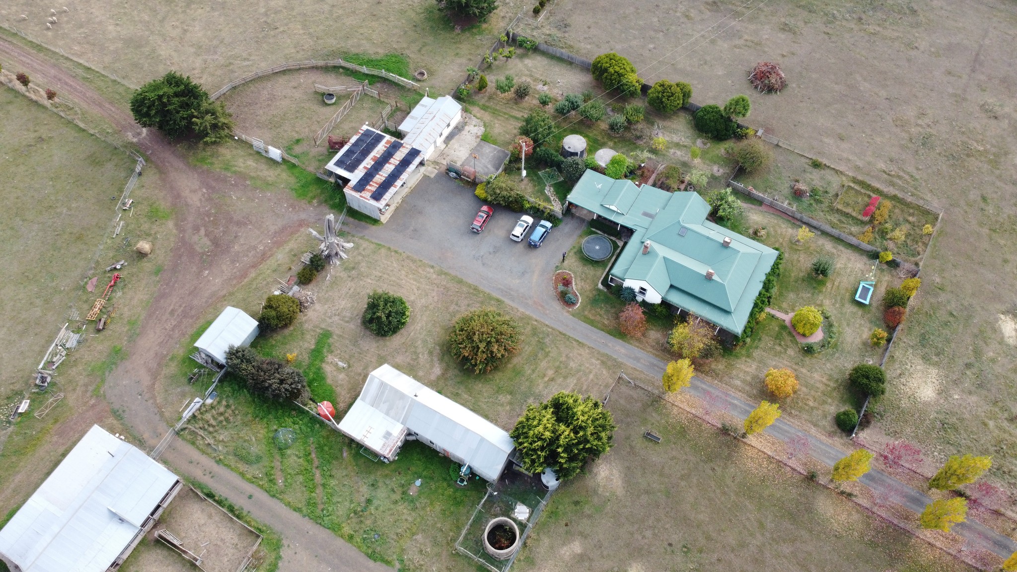 Farm Development Aerial View