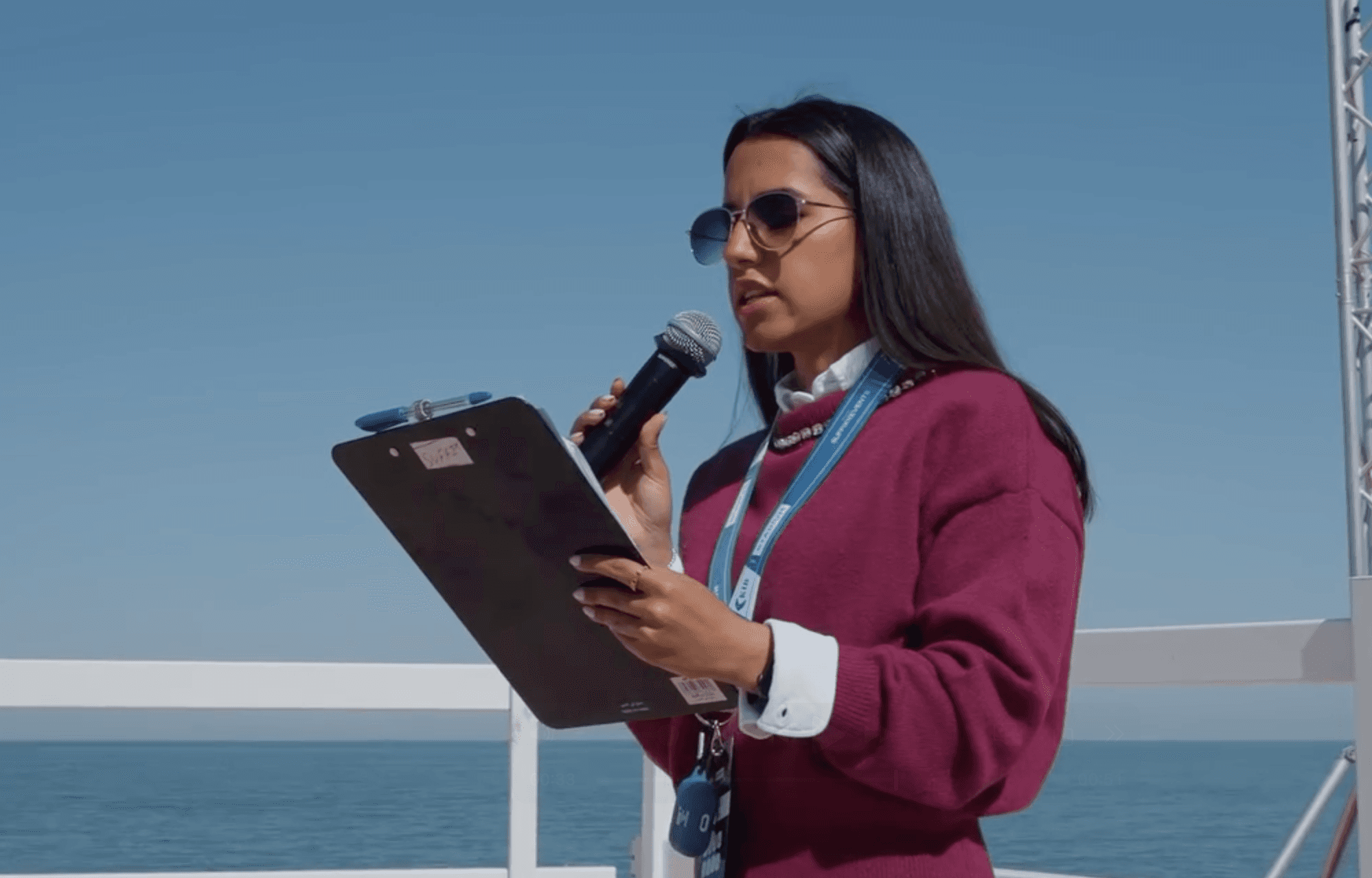 Man wearing VR glasses