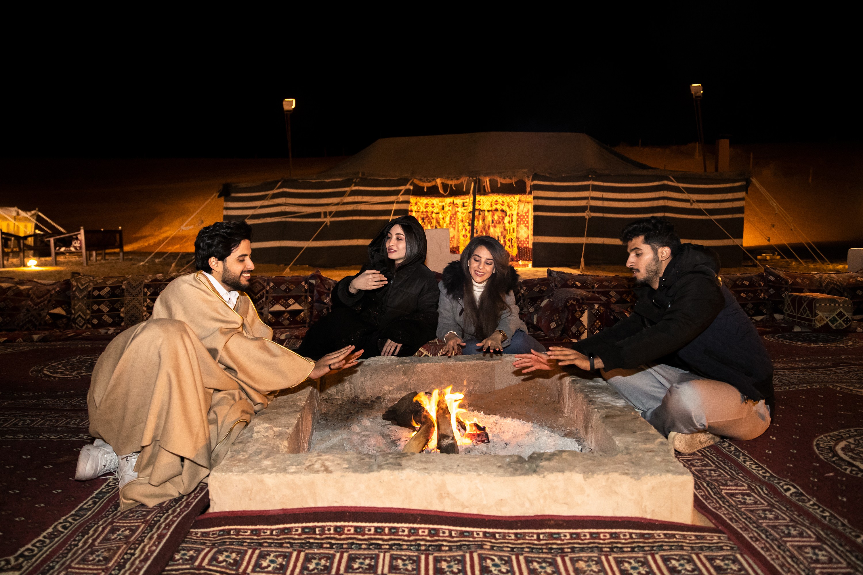 amphitheatre in the Rijal Almaa Heritage Village